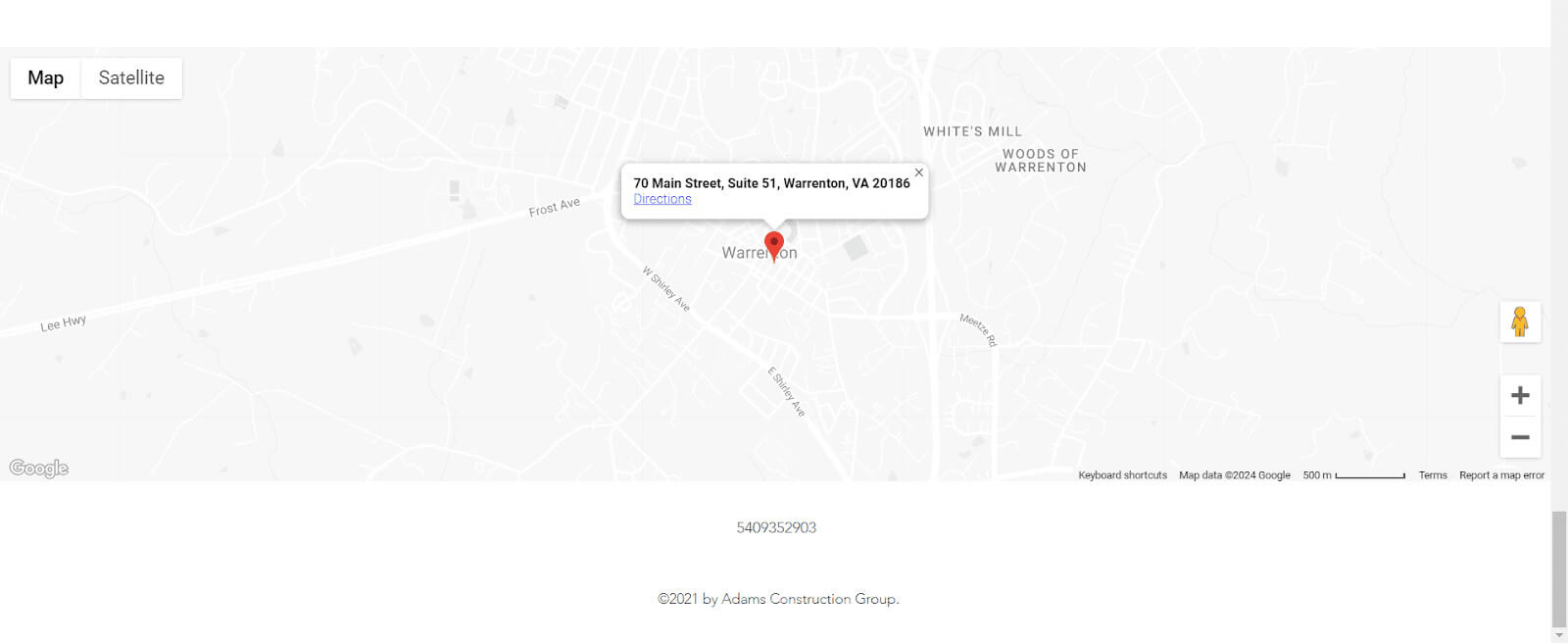 creare site prezentare