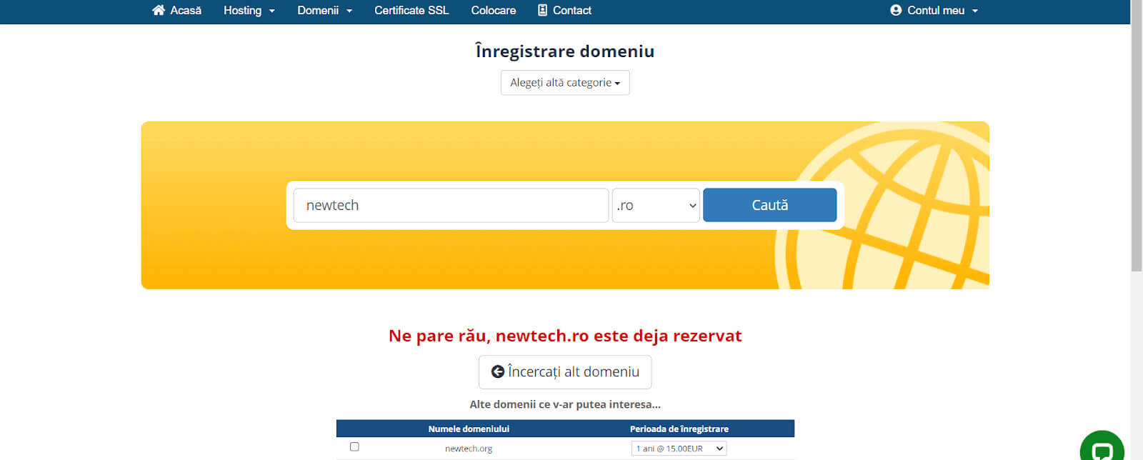 creare site de prezentare