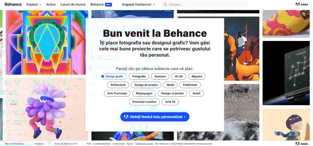 behance design graphic