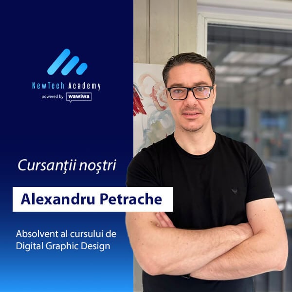 Cursanții noștri. Portofoliu de Graphic Design: Alexandru Petrache