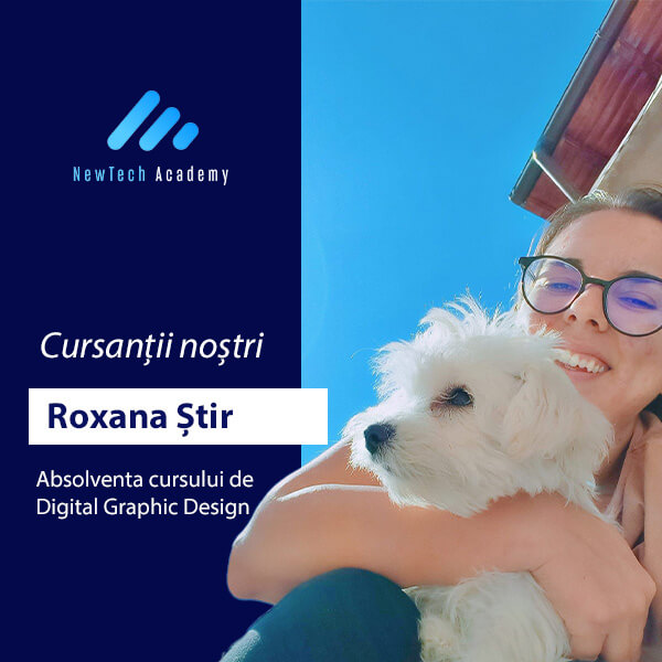 Cursanții noștri. Portofoliu de Graphic Design: Roxana Știr