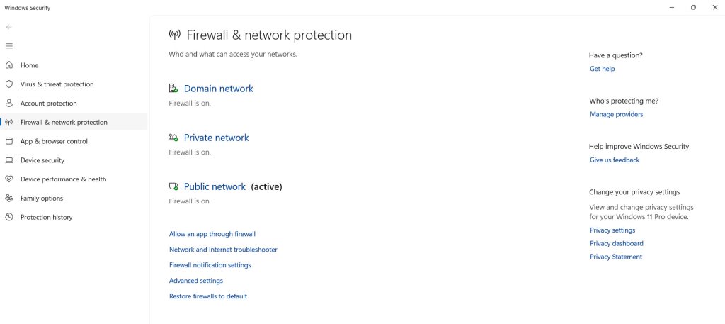 Tutorial Firewall Windows